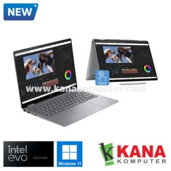 HP Core Ultra 7 155U Envy 14-FC0777TU (Meteor Silver) x360 SSD 1TB +Windows 11