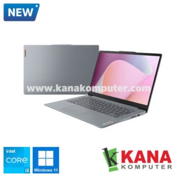 Lenovo Core i3 N305 Ideapad Slim 3 14IAN8-37ID (Arctic Grey) SSD 512GB +Windows 11